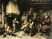 OSTADE, Adriaen Jansz. van Country Party yy USA oil painting reproduction